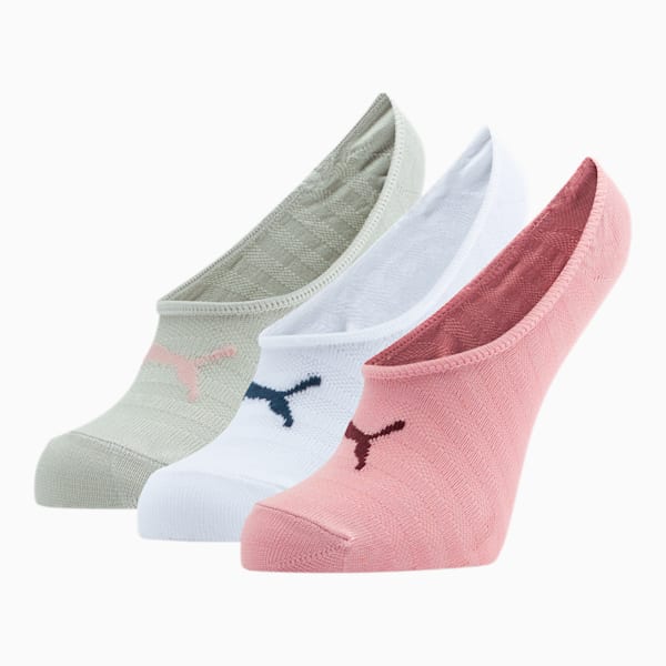 Women's Microfiber Socks [3 Pack], GREY / ORANGE, extralarge